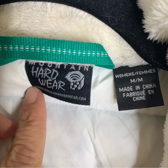 Mountain Hardware green insulated‎ puffer jacket size medium women’s stretchdown - Picture 5 of 8